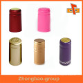 Adaptable adaptable adornos coloreados envoltura plástica botella sello